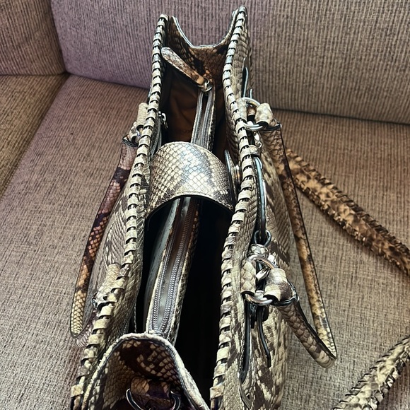 Michael Kors Snakeskin Purse - Picture 5 of 10